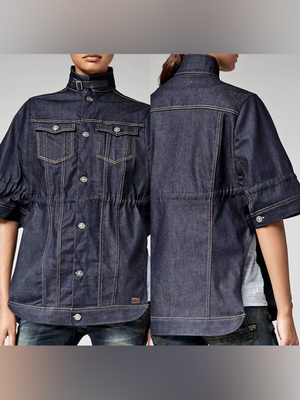 G-Star Dark Indigo Slim Tailor Denim Cape Size XS